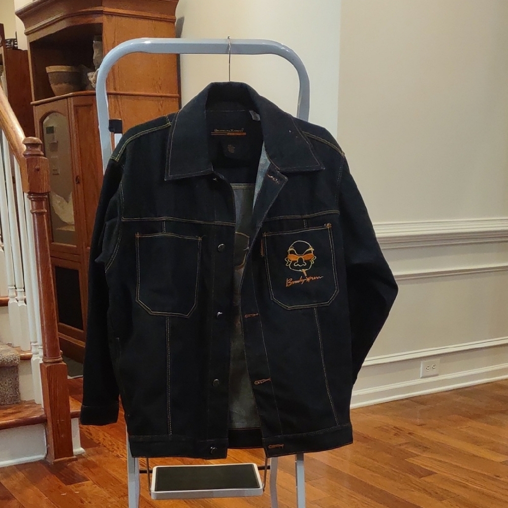 BROOKLYN XPRESS Dark Rinsed Denim Jacket